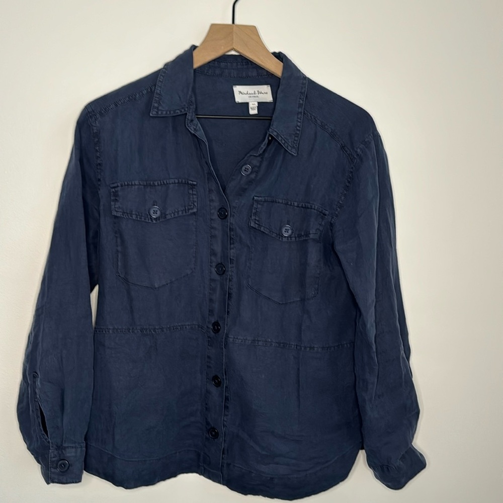 Michael Stars Lightweight Linen Top Women’s XS